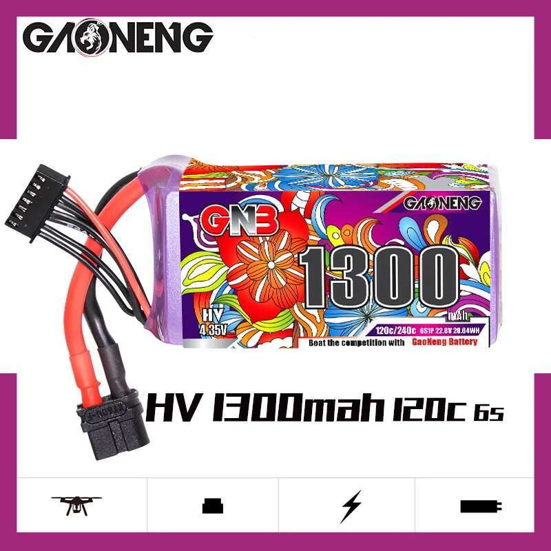 2 uds GNB 6S Lipo batería 22,8 - Drone Battery 6S reseña y precio