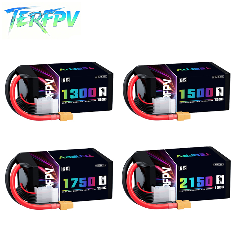 Batería Lipo TERFPV 6S 22.2V 1 - Drone Battery 6S reseña y precio