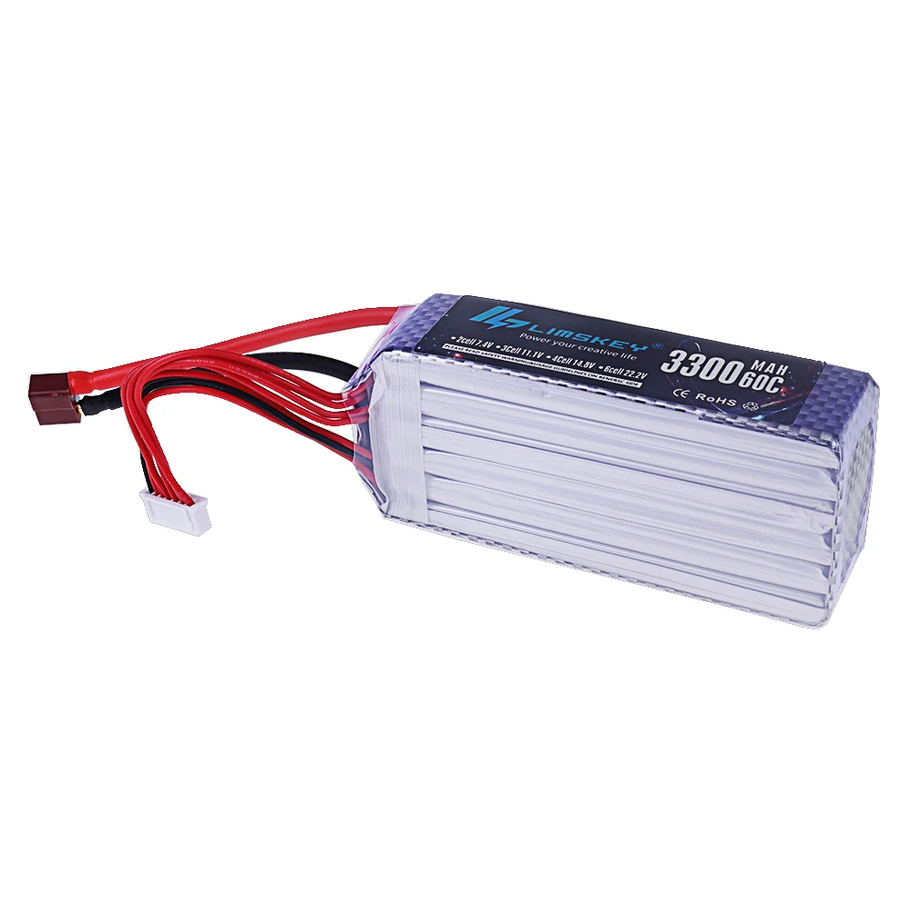 Batería Lipo NUEVA de 3300 mAh - Drone Battery 6S reseña y precio