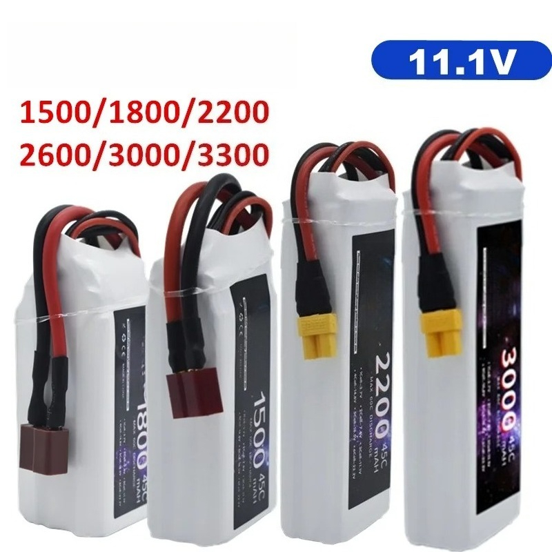 Batería LiPo 3S 1500mah 1800mA - Drone Battery 3S reseña y precio