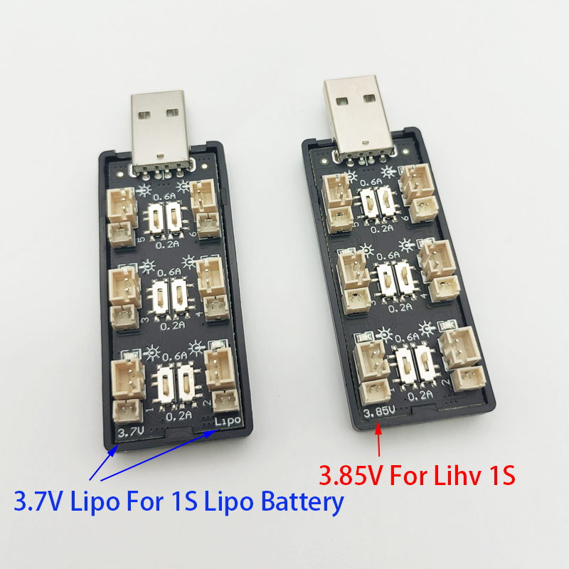 6CH USB 1S LiPo/LiHv 3,7 V/4,2 - Drone Battery Balance Charger reseña y precio