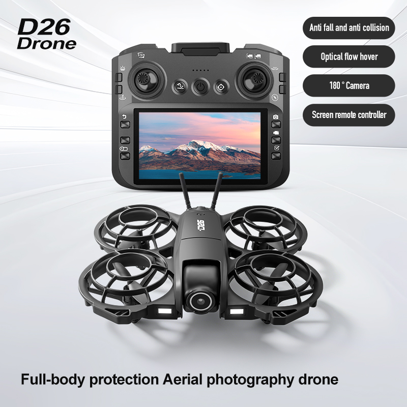 Dron D26 4K Aéreo HD 180 °   D - Drone Battery Case reseña y precio