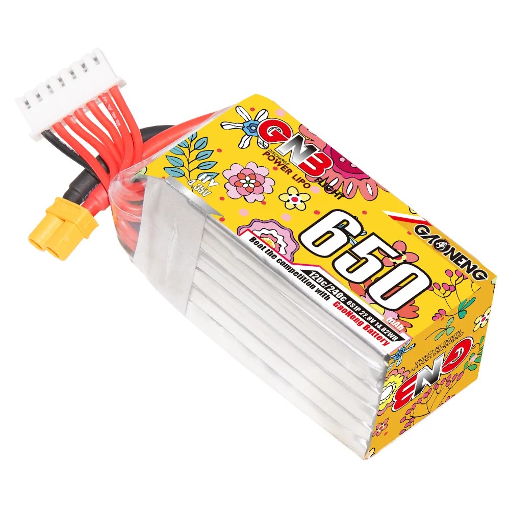 Batería LiPo GAONENG 6S 650mAh - Drone Battery 6S reseña y precio