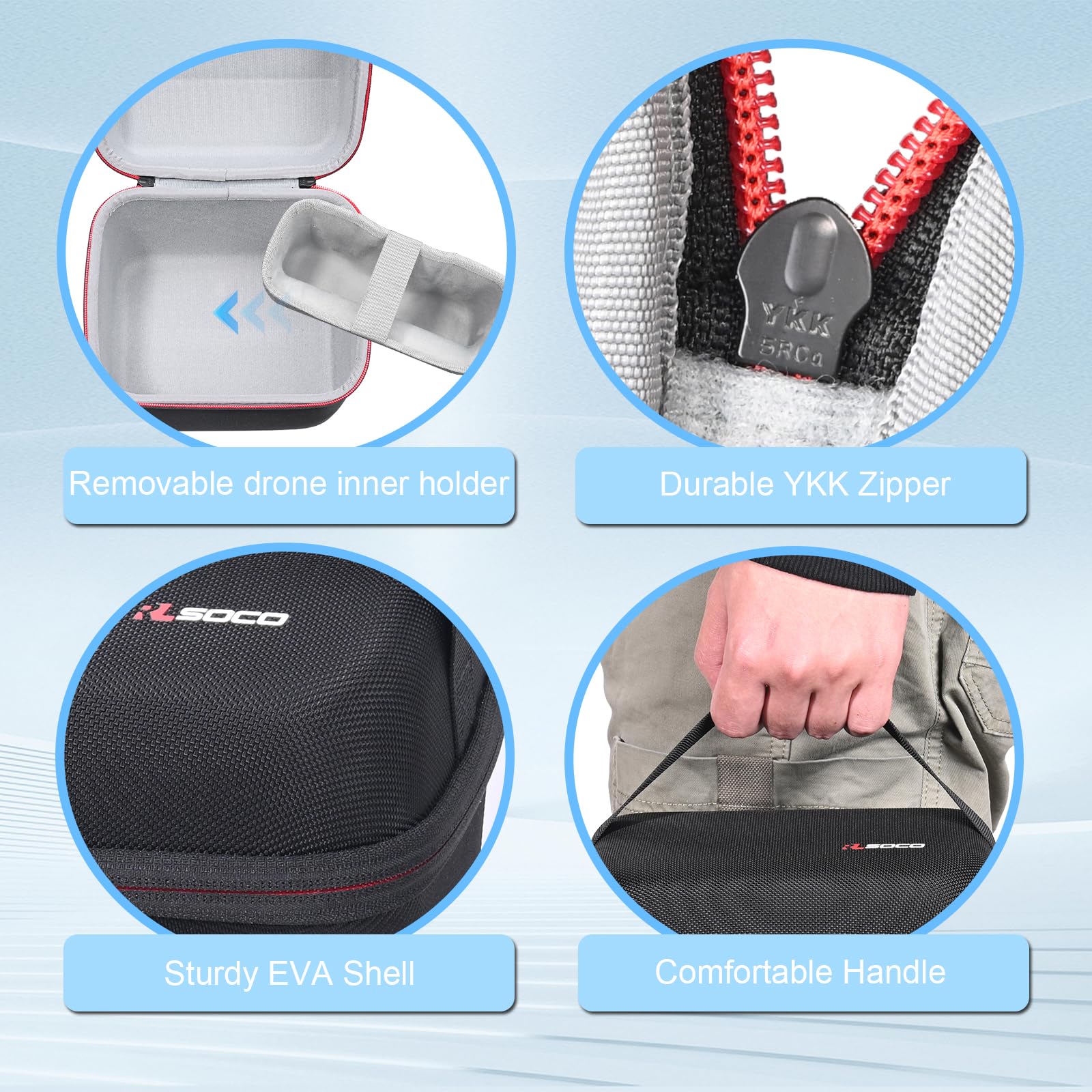 Estuche portátil para DJI Neo  - Drone Battery Bag reseña y precio