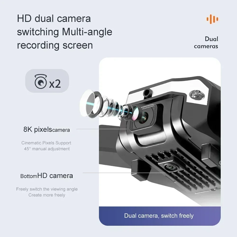 Dron G6 Pro 8K con Cámara Dual - Drone Battery Case reseña y precio