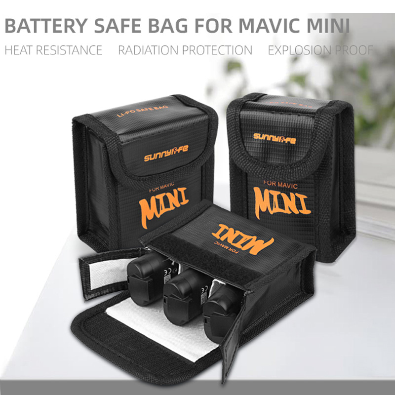 Bolsa segura de batería para D - Drone Battery Bag reseña y precio