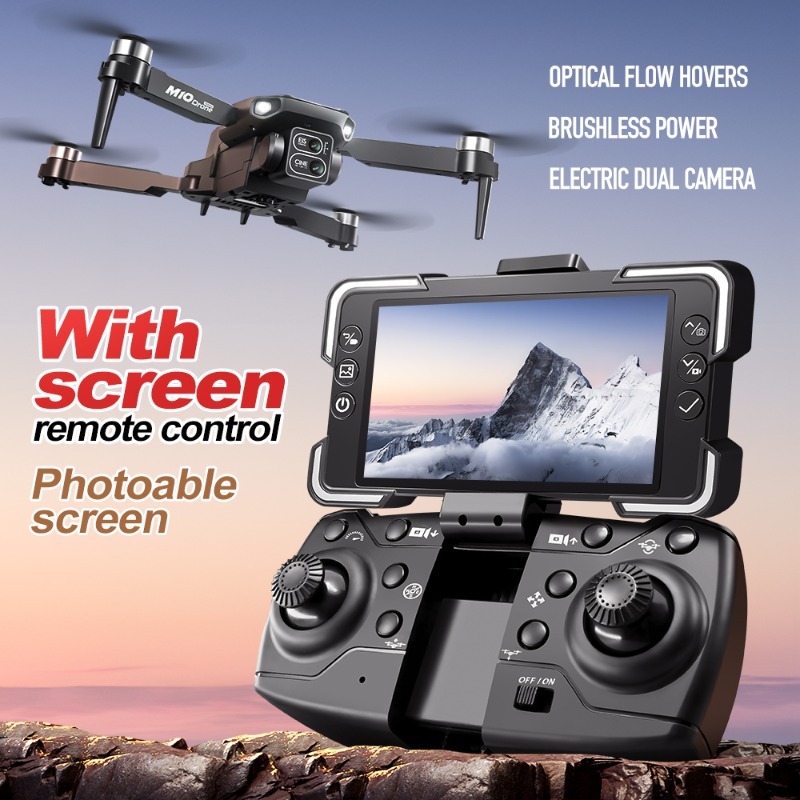 Dron con Cámara M10, Control R - Drone Battery Box reseña y precio