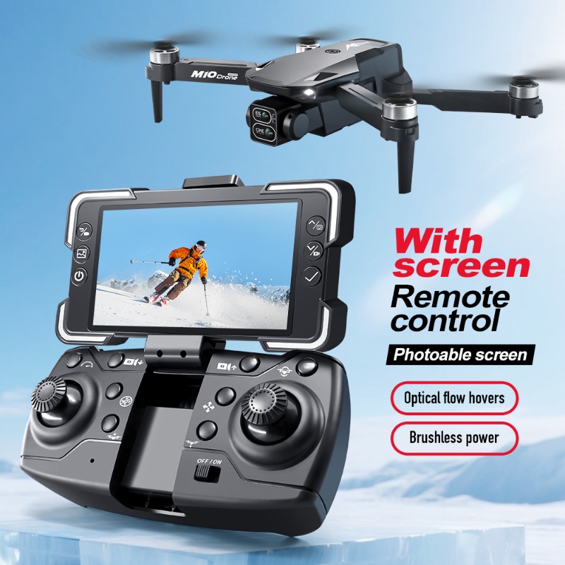 Dron con Cámara M10, Control R - Drone Battery Box reseña y precio