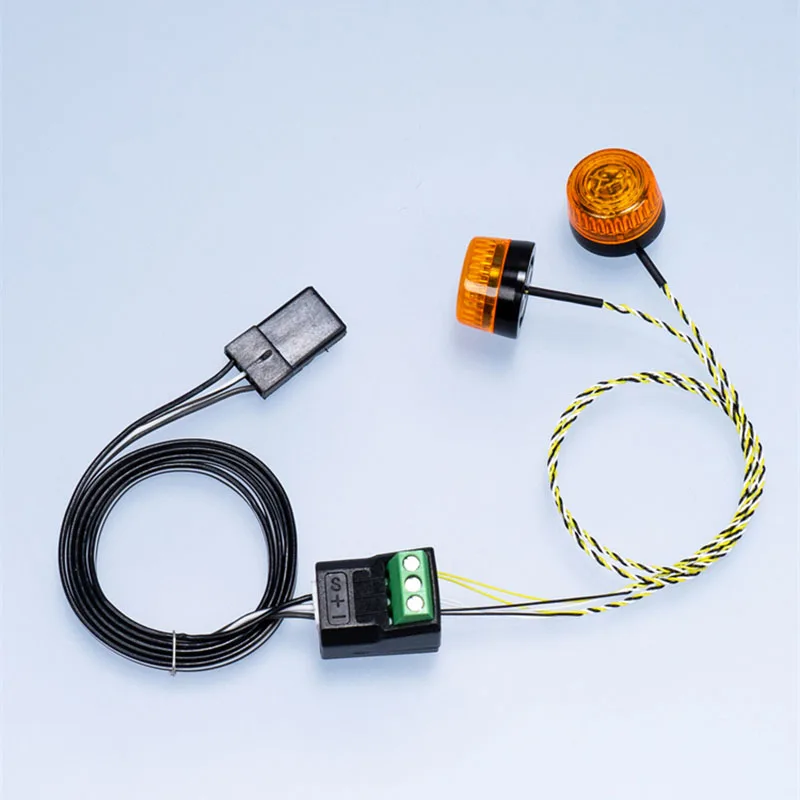 1/14 RC modelo LED luz girator - Drone Battery Alarm reseña y precio