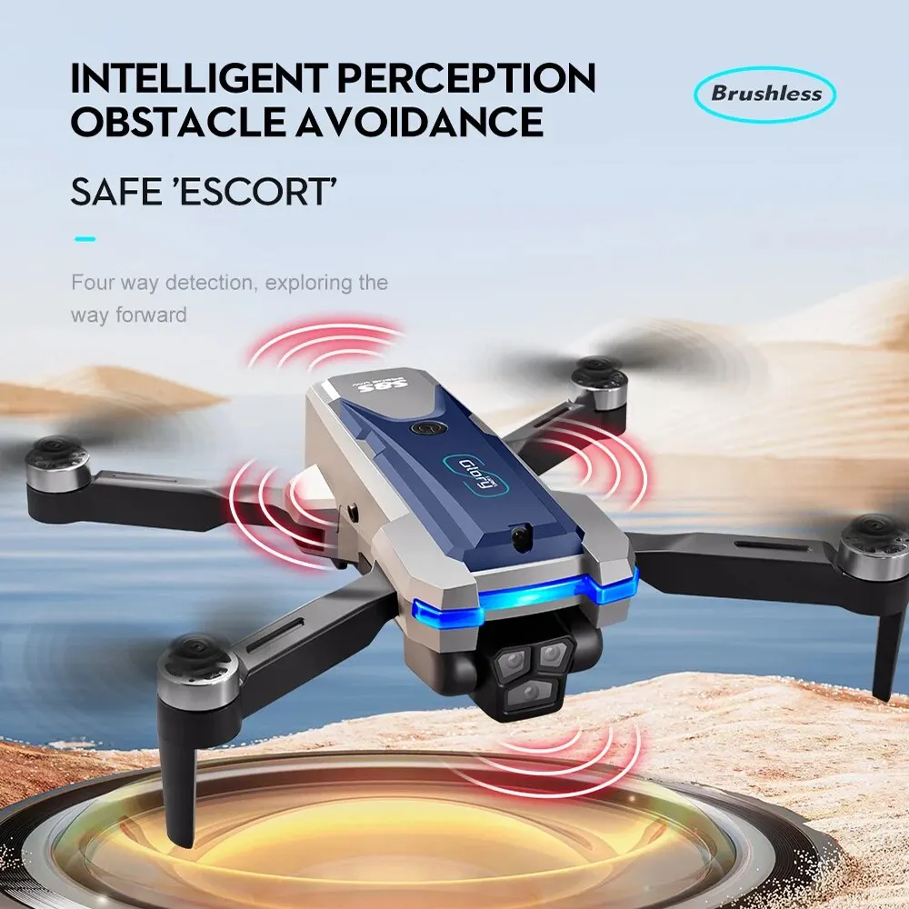 Dron plegable S8S con GPS, 5G, - Drone Battery Box reseña y precio