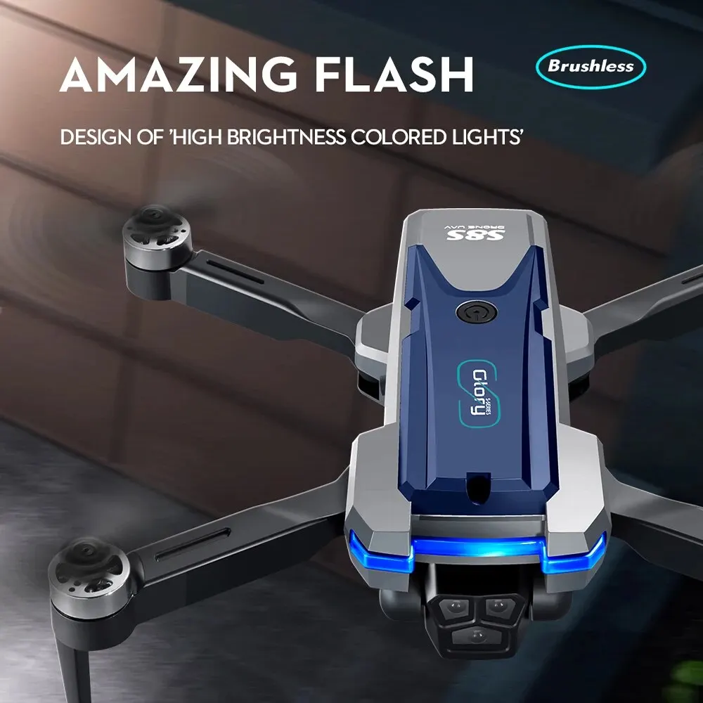 Dron plegable S8S con GPS, 5G, - Drone Battery Box reseña y precio
